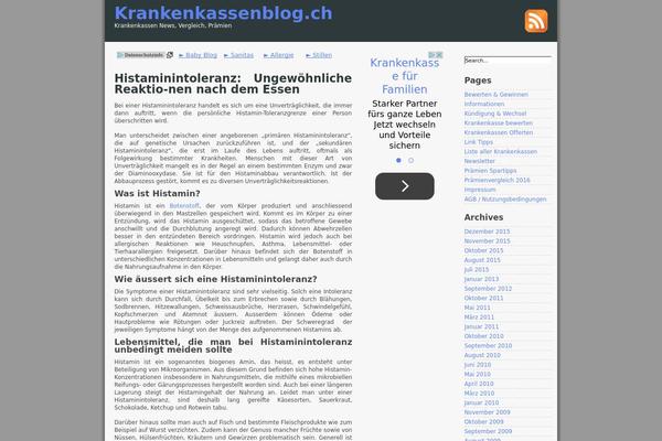 Prosense Grey theme site design template sample