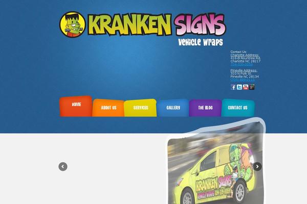 CrankinSign theme websites examples
