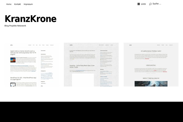 kranzkrone.de site used Mcluhan-child