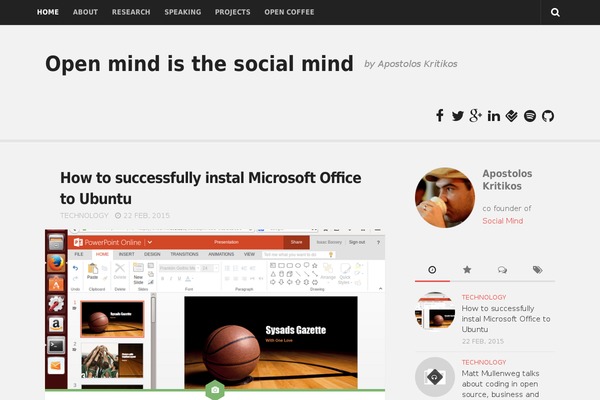 Anew theme site design template sample