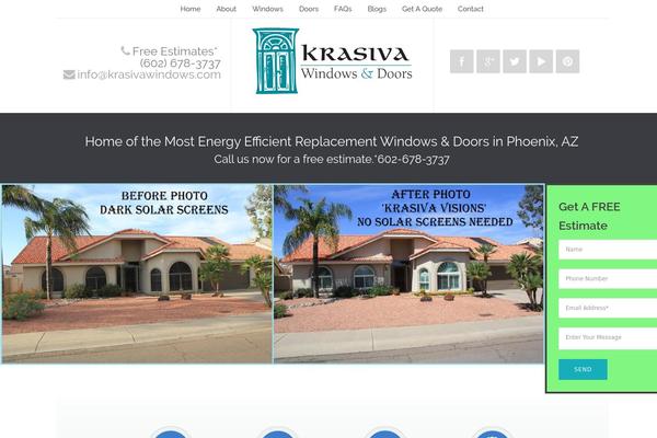 Concord theme site design template sample
