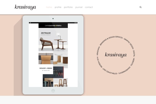 Mug theme site design template sample