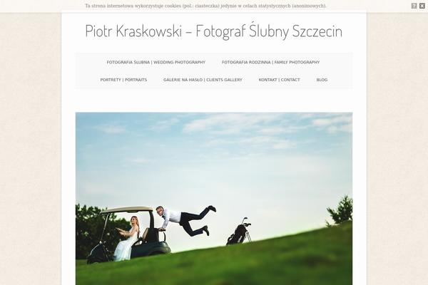 Origami theme site design template sample