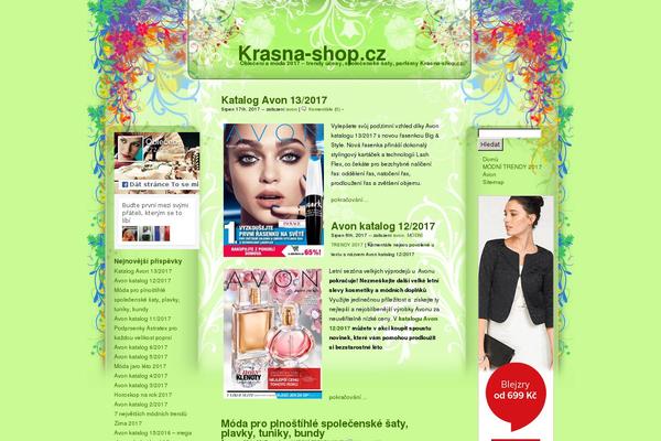Garden theme site design template sample