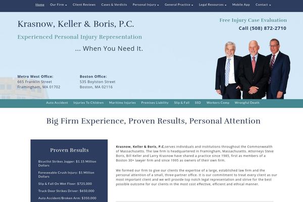 Ultimatum theme site design template sample