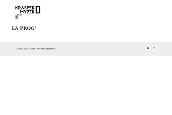 Kalium-child theme site design template sample