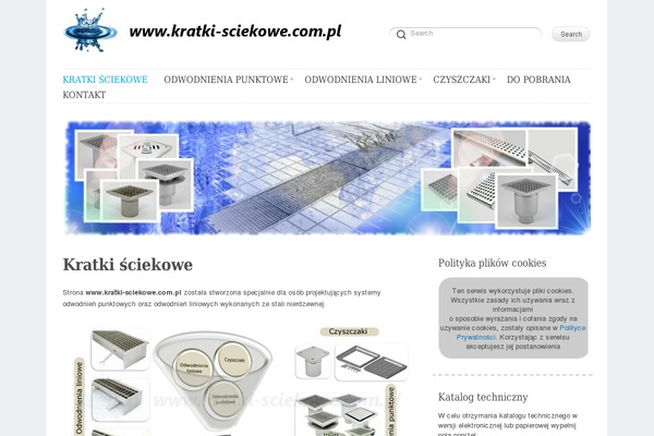 kratki-sciekowe.com.pl site used Delicate