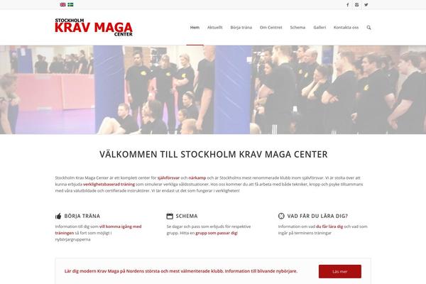 krav-maga.nu site used Enfold