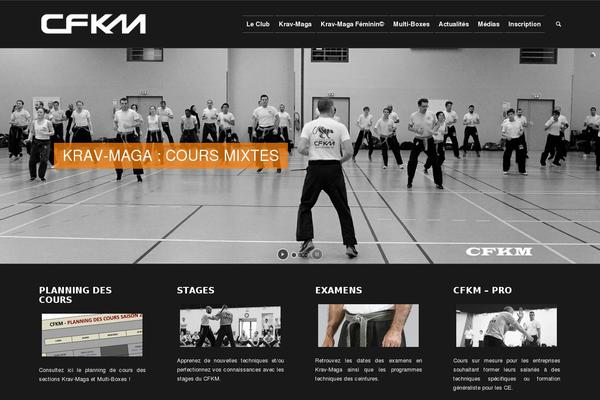 Enfold theme site design template sample