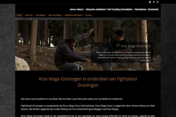 Tempera theme site design template sample