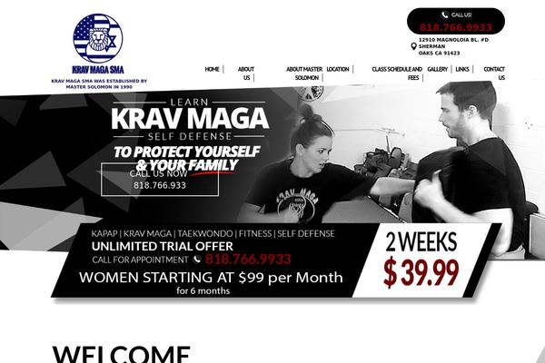 kravmagasma.com site used Custom-bootstrap