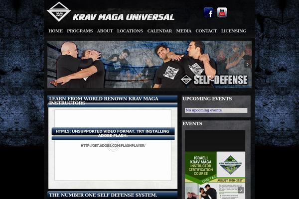 kravmagauniversal.com site used Dilapidated