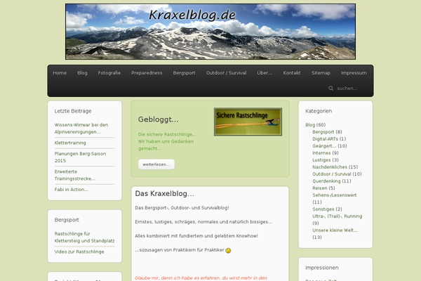 Nano3 theme site design template sample