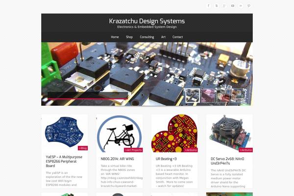 Theron Lite theme site design template sample
