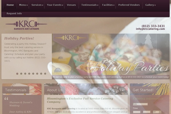 Fresco theme site design template sample