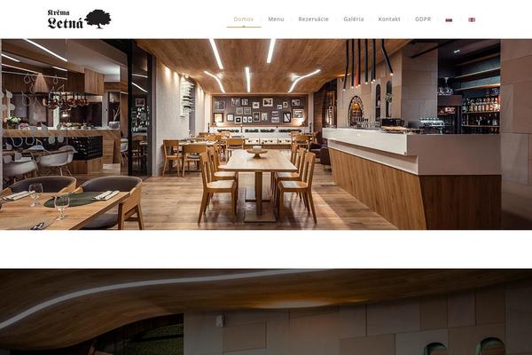 NUVO theme site design template sample