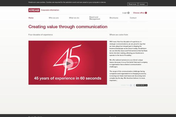 kreabgavinanderson.com site used Kreablog