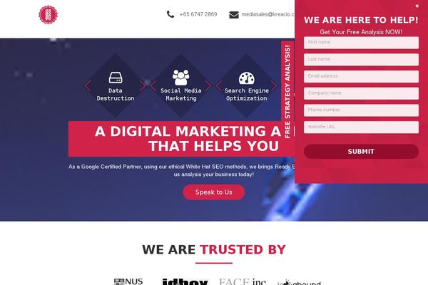kreaciomedia.com site used Kreaciomedia2