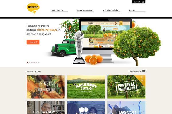 kreatif.net site used Kreatif_wp_theme
