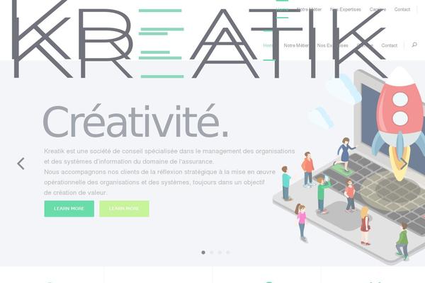 Geko theme site design template sample