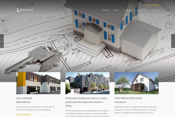 Construction-child theme site design template sample