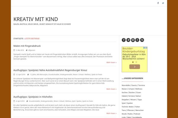 Site using Heroic Social Widget plugin
