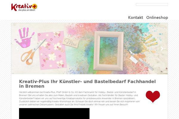 Spacious theme site design template sample