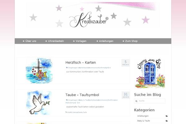 Wohnklamotte theme site design template sample