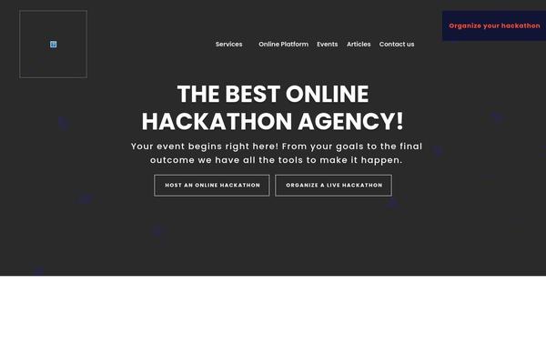 Site using Revslider-particles-addon plugin