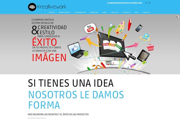 kreativework.com site used Lucidpress