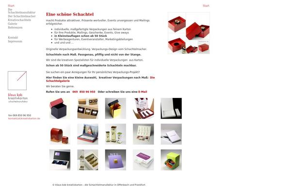 kreativkarton.de site used Photik