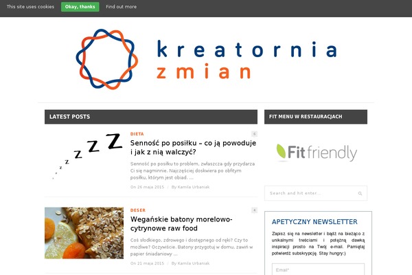 Hickory theme site design template sample