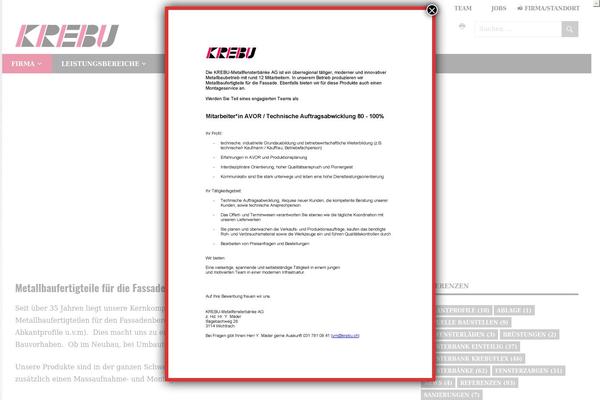 Site using Themezee-social-sharing plugin