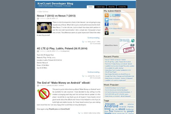 Site using Prismatic plugin