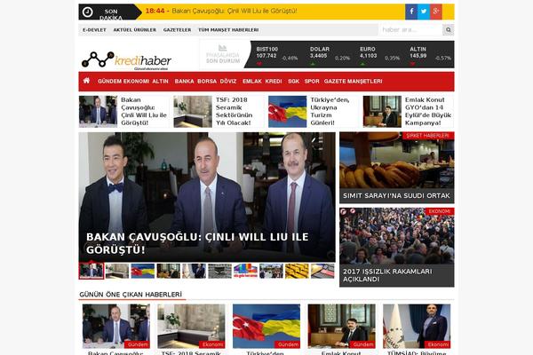 Thehaberv3 theme site design template sample