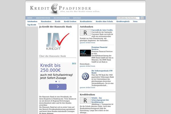 Site using FinanceAds_Tools plugin