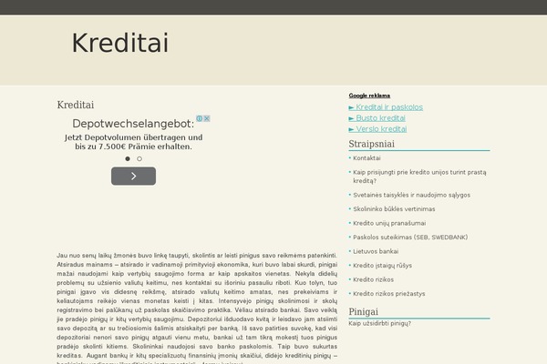 Lighttouch theme site design template sample