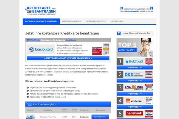 Kdnet theme site design template sample