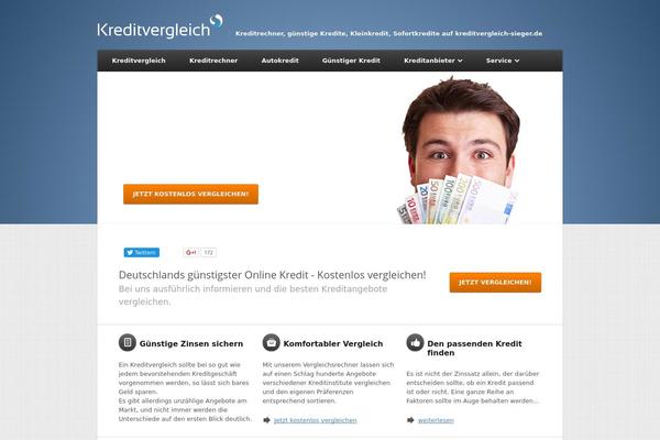 Nexus theme site design template sample
