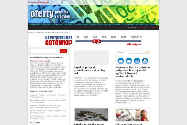 Thewebnews theme site design template sample