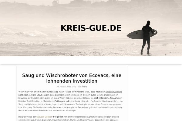 Head Blog theme site design template sample
