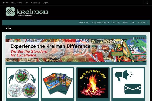 Hueman theme site design template sample