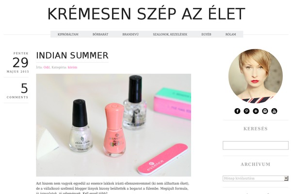 Quarter theme site design template sample