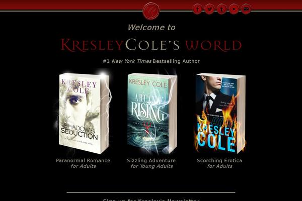 Kc theme site design template sample