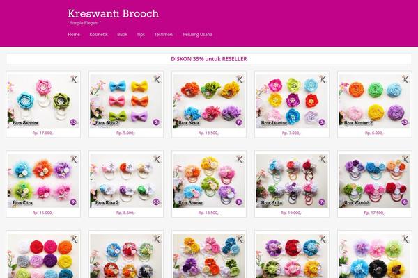 Portfolio Press theme site design template sample