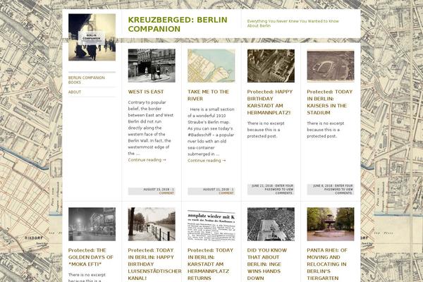Promenade theme site design template sample