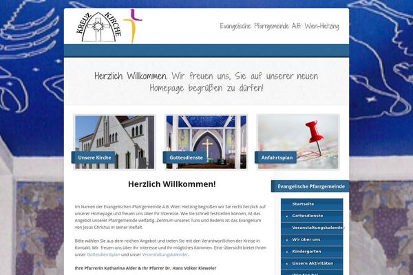 Risen theme site design template sample