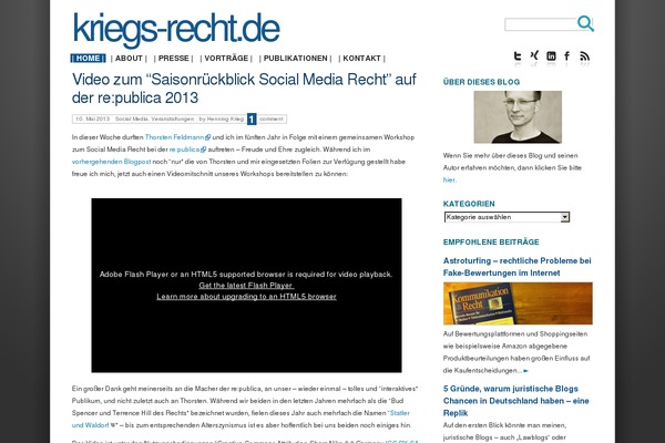 Site using 2-Klicks-Button - Socialshareprivacy Plugin plugin