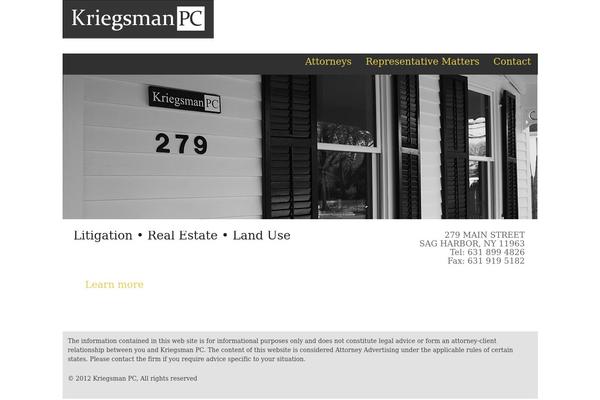 InStyle theme site design template sample