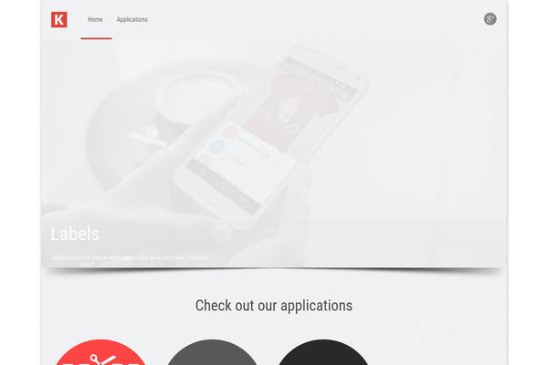 Appdev theme site design template sample